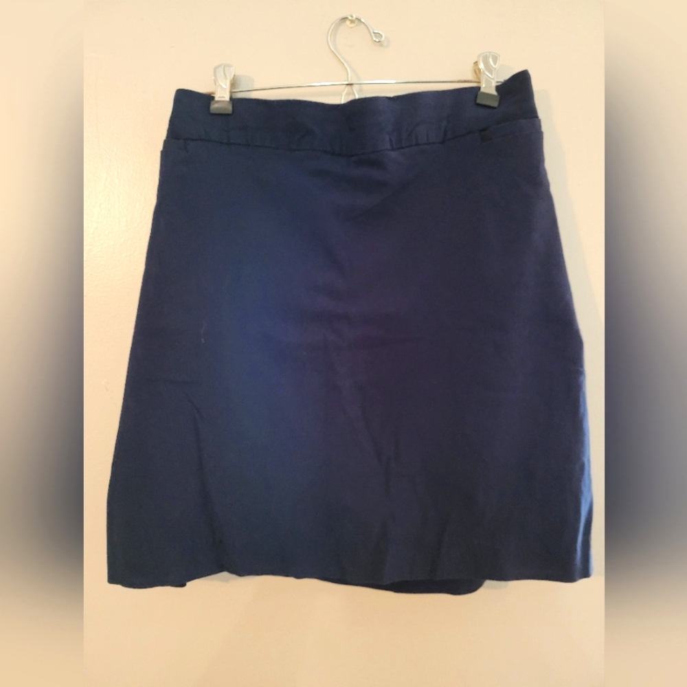 Navy skort